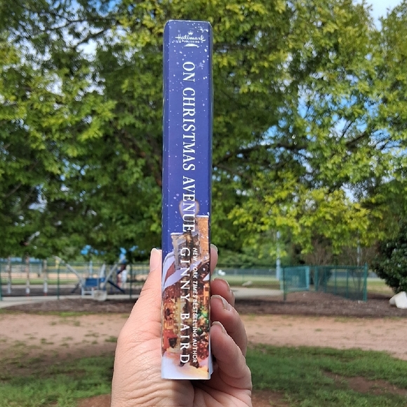 Hallmark Christmas Romance Book with Purple and Yellow Cover - Picture 3 of 3